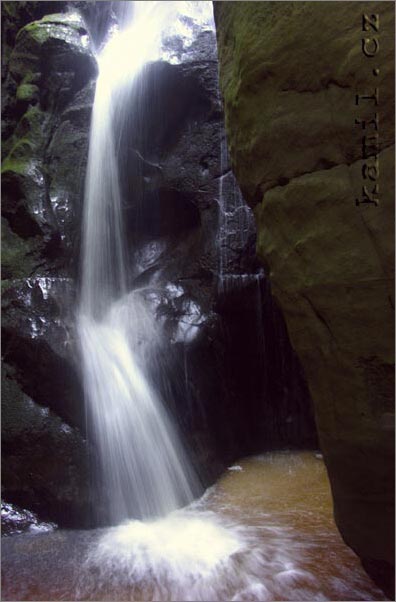 Adršpašské skály, duben 2006