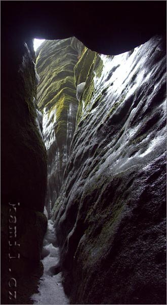 Teplické skály, duben 2006