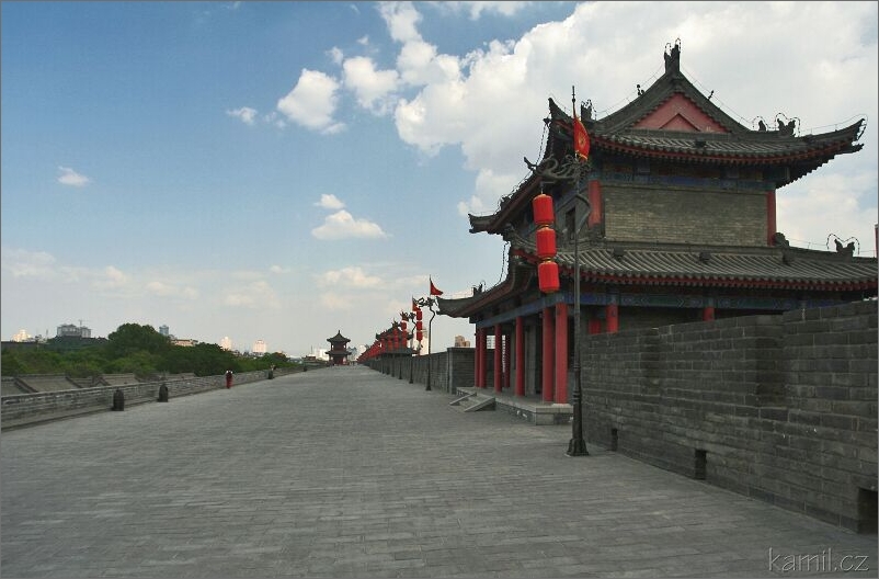 Xi´an [Si-an] - městské hradby