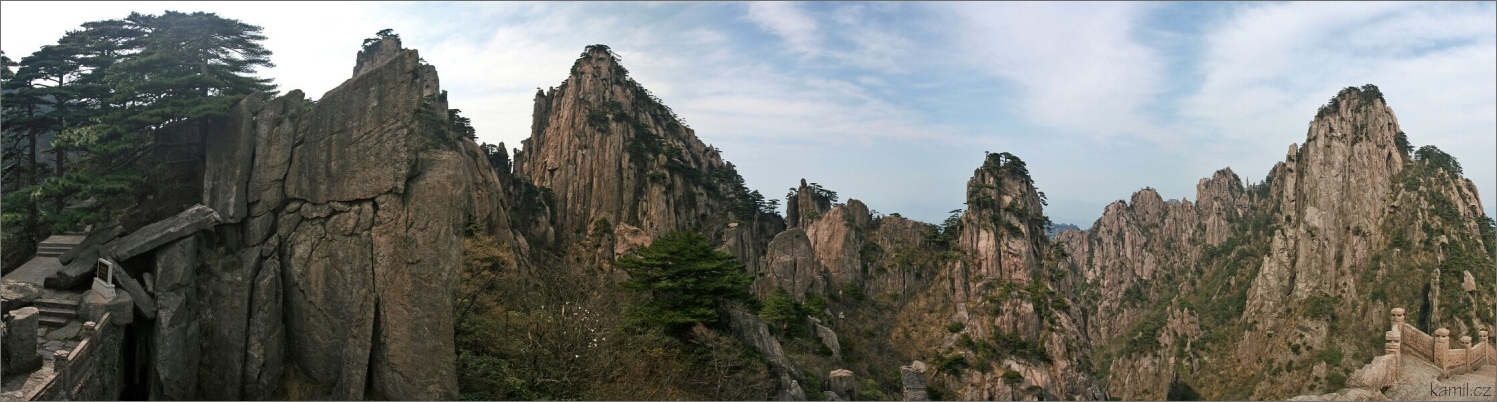 Žluté hory - Huangshan [Chuank-šan]