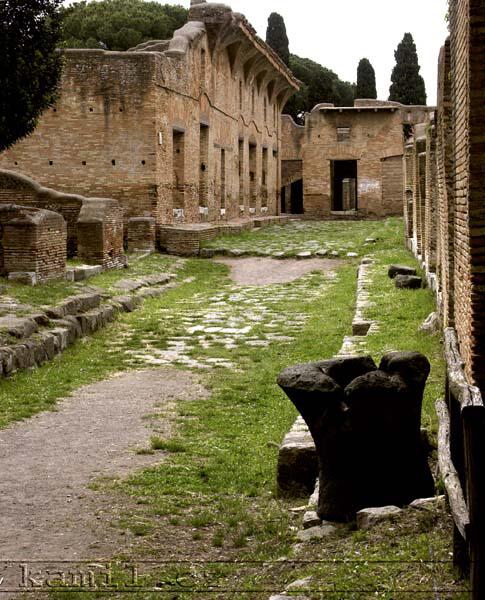Italia, Ostia Antica - kv�ten 2005
