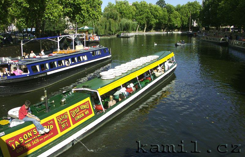 LONDON, British Museum, Regent�s Canal - srpen 2005