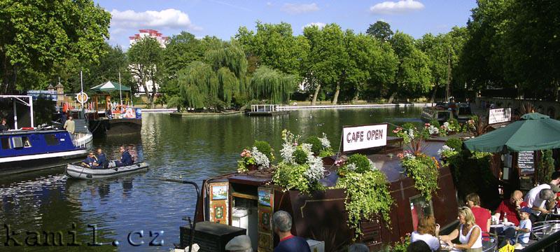 LONDON, British Museum, Regent�s Canal - srpen 2005