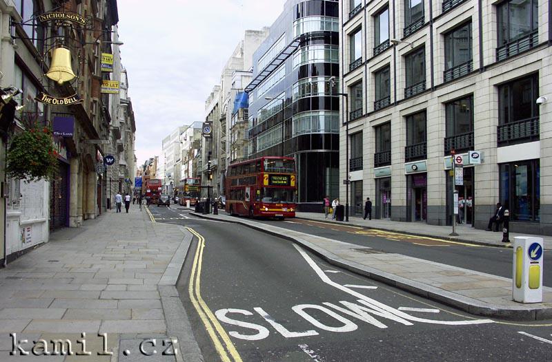 LONDON, m�sto - srpen 2005