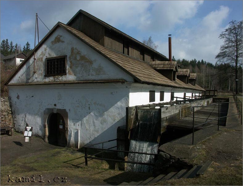 vodní hamr Dobřív - duben 2006 