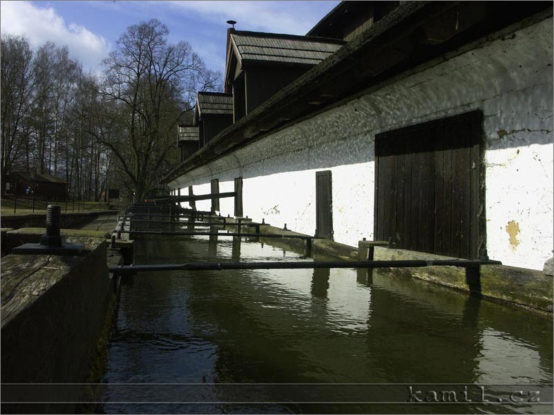 vodní hamr Dobřív - duben 2006 