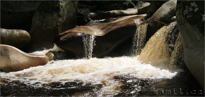 vody Šumavy, léto 2006